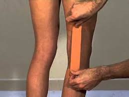 Diet & fitness · 8 years ago. Effective Sports Taping To Limit Hyperextension Of The Knee Kinesiology Taping Hyperextended Knee Knee Exercises