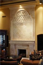 Living Room Fireplace Surround With