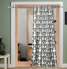 Polyester And Cotton Door Curtain Black