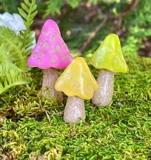 Miniature Mushrooms Toadstools