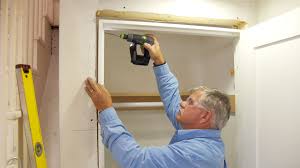 how to install an interior door with