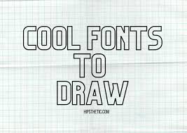 This article explains how to install fonts in windows, word for macos, microsoft word online, word for android, and word for ios. Cool Fonts To Draw Hipsthetic