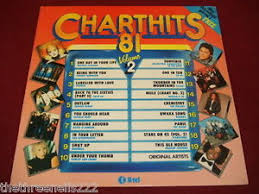 Vinyl Lp Chart Hits 81 Vol 2 Various Original Artists