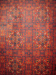 turkmen ersari afghan carpet 6 8 x 10