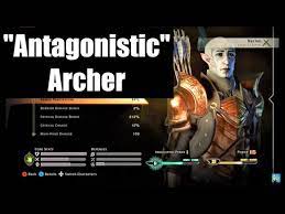 anonistic archer build dragon age