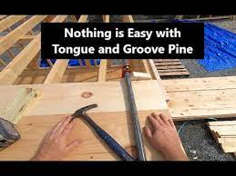 installing pine tongue and groove floor