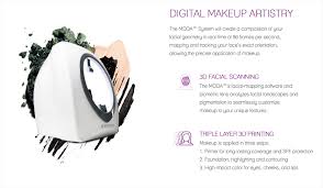 is the moda is a makeup 3d printer