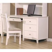 Crafted of manufactured wood in a white gloss finish, the desktop strikes a rectangular silhouette measuring 43.3 w x 21.65 d overall, while. Sienna Drawer Storage Computer Desk White Private Reserve Target
