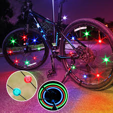 Details About Waterproof Colorful Led Bicycle Lights Bike Lamp Cycling Wheel Spoke Light Love