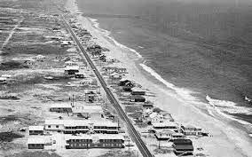 Kitty Hawk Outer Banks In The 1950s Nags Head Beach