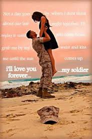 Military Love Quotes on Pinterest | Military Wife Quotes, Military ... via Relatably.com