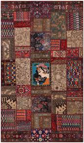 51495 patchwork persian rug