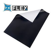 china pvc flex banner black back