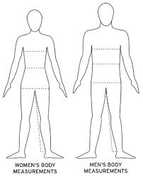 Blank Paper Doll Template Saucony Body Measurement Guide