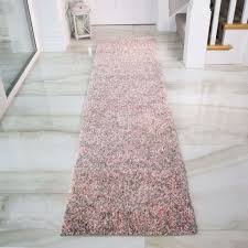 blush pink gy hallway runner rug