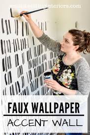 Create An Ultra Easy Accent Wall With