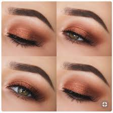 fall eyeshadow inspiration copper