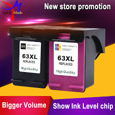 Us 22 7 5 Off Bk Tri Colors Remanufactured For Hp 63 Ink Cartridge Compatible For Hp 3830 4650 1112 2130 2132 3630 3632 Printers In Ink Cartridges