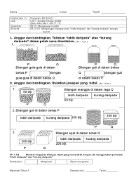 Add to my workbooks (0) download file pdf embed in my website or blog add to google. Matematik Tahun 2 Doc