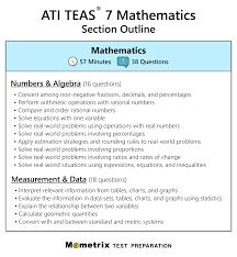 teas 7 math practice test updated 2024
