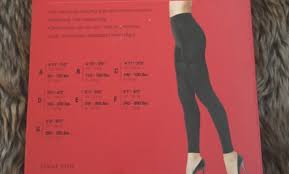 Spanx Black See Size Chart Label Maker Ideas