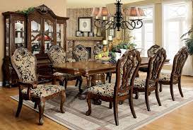 This dining set feels like an expensive set at half the price. Traditional Style Cherry Finish 7 Piece Formal Dining Set By Furniture Of America Cm3243