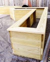 Wooden planter boxes are a staple in most gardens at some point in time or another. 37 Feet Of Diy Planter Boxes Yellow Brick Home