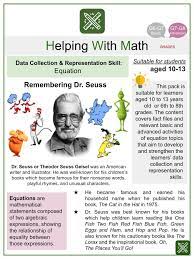 Dr Seuss Themed Math Worksheets