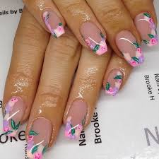 50 Gorgeous Flower Nail Designs For Spring Page 4