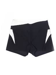 Details About Bally Total Fitness Women Black Athletic Shorts L
