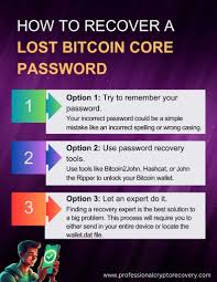 lost your bitcoin core pword here s