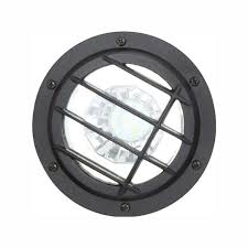 Hampton Bay Low Voltage Black Outdoor Integrated Led Landscape Well Light Hd38725 The Home Depot