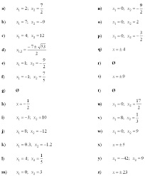 Quadratic Equation Questions With Solutions