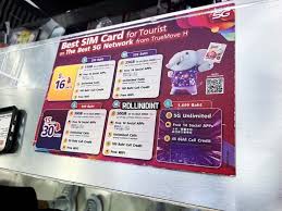 thailand bangkok sim card for tourists