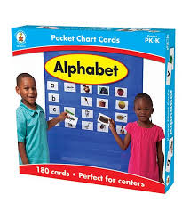 Carson Dellosa Alphabet Pocket Chart Cards Zulily