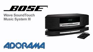 bose wave soundtouch system iii