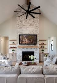 35 Fireplace Ideas With Tv Above For A