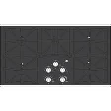 Ge 36 Built In Gas On Glass Cooktop