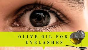 olive oil for eyelashes and eyebrows