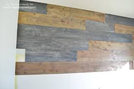 How To Make A Faux Barn Wood Wall