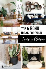 boho decor ideas for your living room