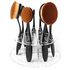 makeup brush holder rack organizer