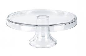 Glass Cake Stand And Accessories At The