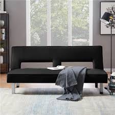 68 2 seat pu leather sofa bed with