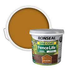 ronseal one coat fence life paint