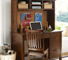 Bright wood design registers the cosy rustic style. Kendall Kids Desk Hutch Pottery Barn Kids