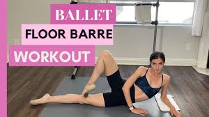 floor barre workout ballet exercises