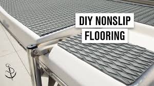 how to install nonslip foam flooring