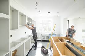 standard height of kitchen cabinets