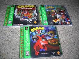Ranking crash bandicoot games the best and worst: Ps1 Playstation Crash Bandicoot 1 2 3 Game Lot Complete 108604434